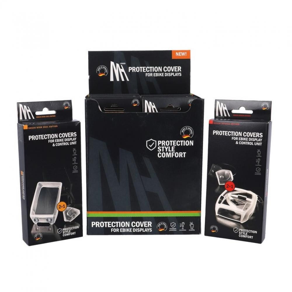 MH COVER S-Pedelec MH-Cover Display für BOSCH Nyon/Intuvia transparent 2in1, 1.Generation