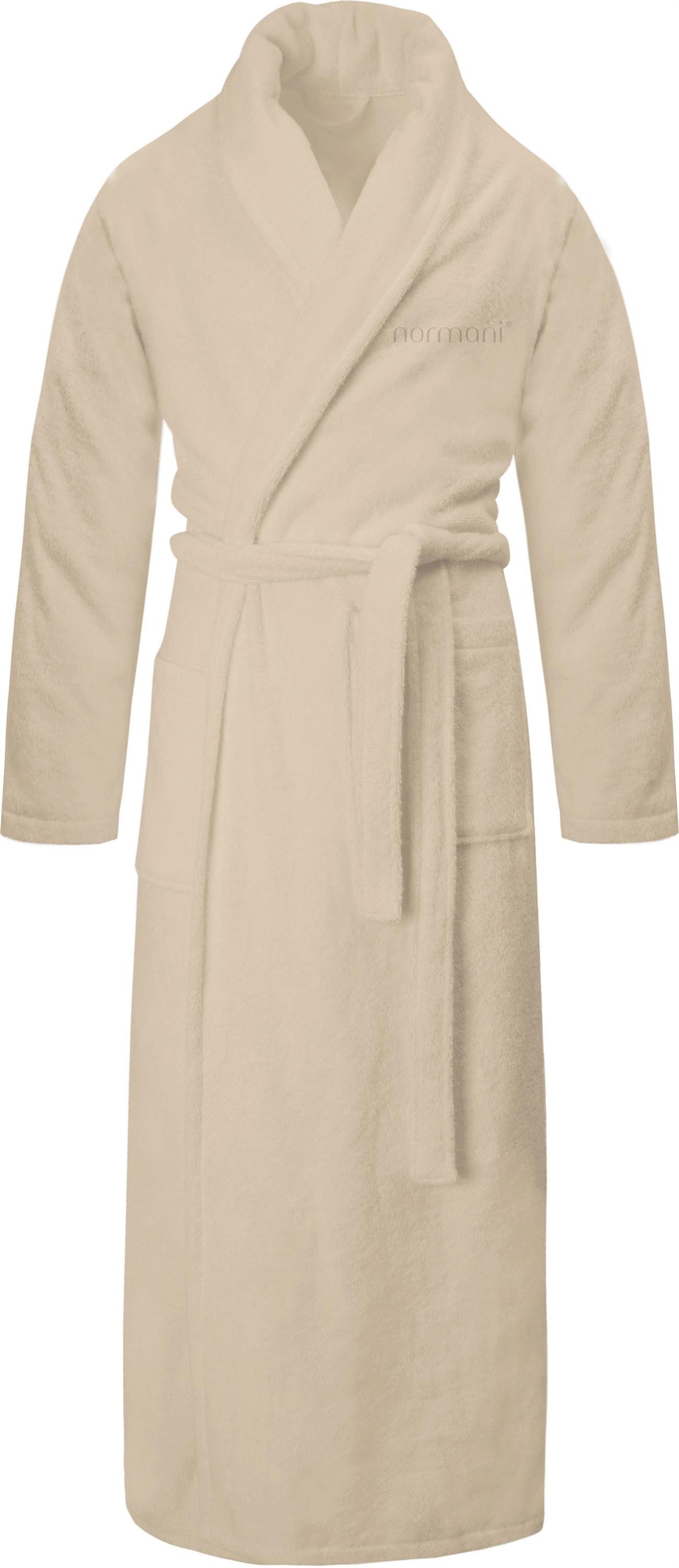 normani Bademantel Bademantel aus 100 % Baumwolle Lola, Baumwolle, 2 Seiten günstig online kaufen