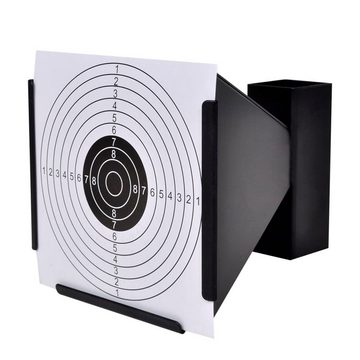 vidaXL Kugelfang Kugelfang 14 cm + 100 Zielscheiben aus Papier Trichter