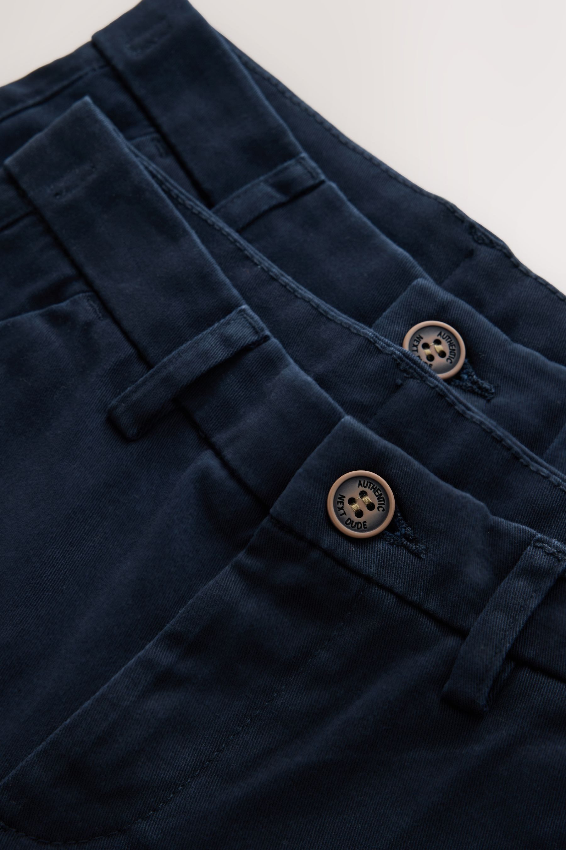 Next Chinohose Regular Fit Chinohose mit Stretch, 2er-Pack (2-tlg)