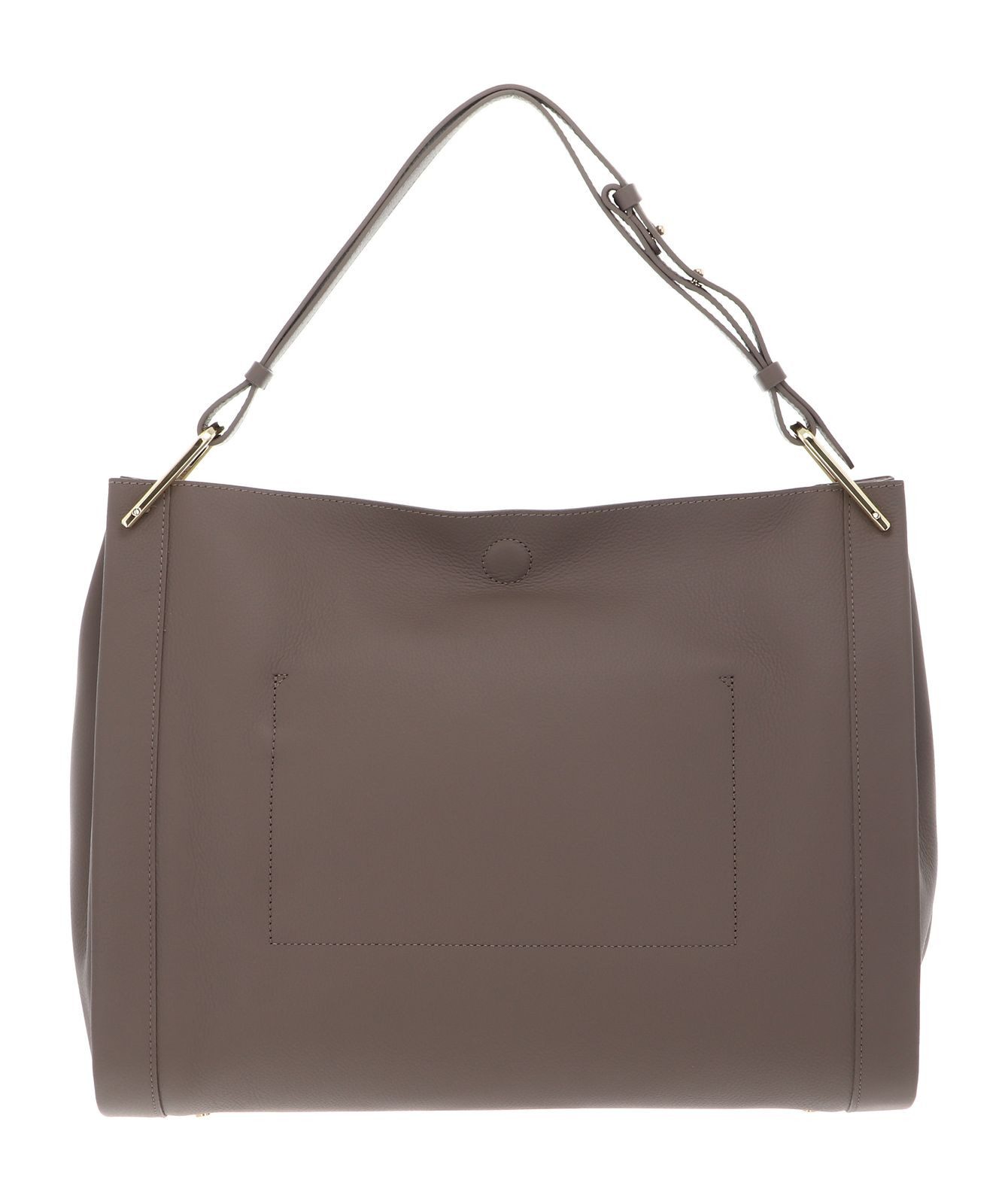 COCCINELLE Schultertasche Shoulderbag Double Grainy Leather, aus echtem Rindsleder