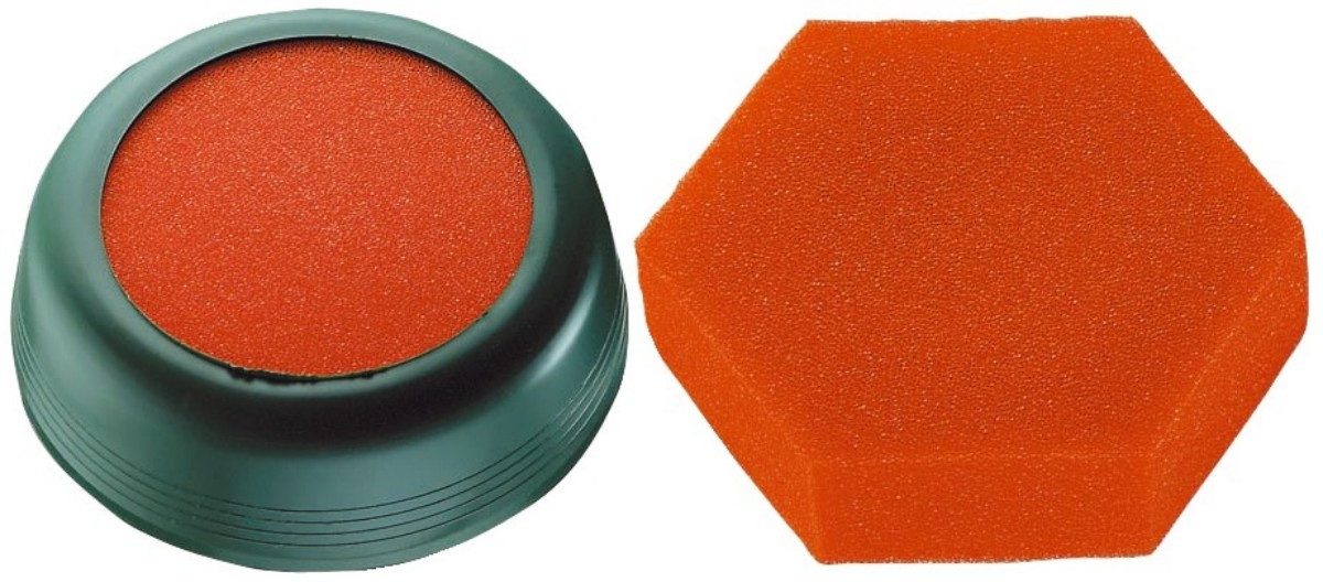 Läufer Versandkarton Anfeuchter Durchmesser 8,5cm grün