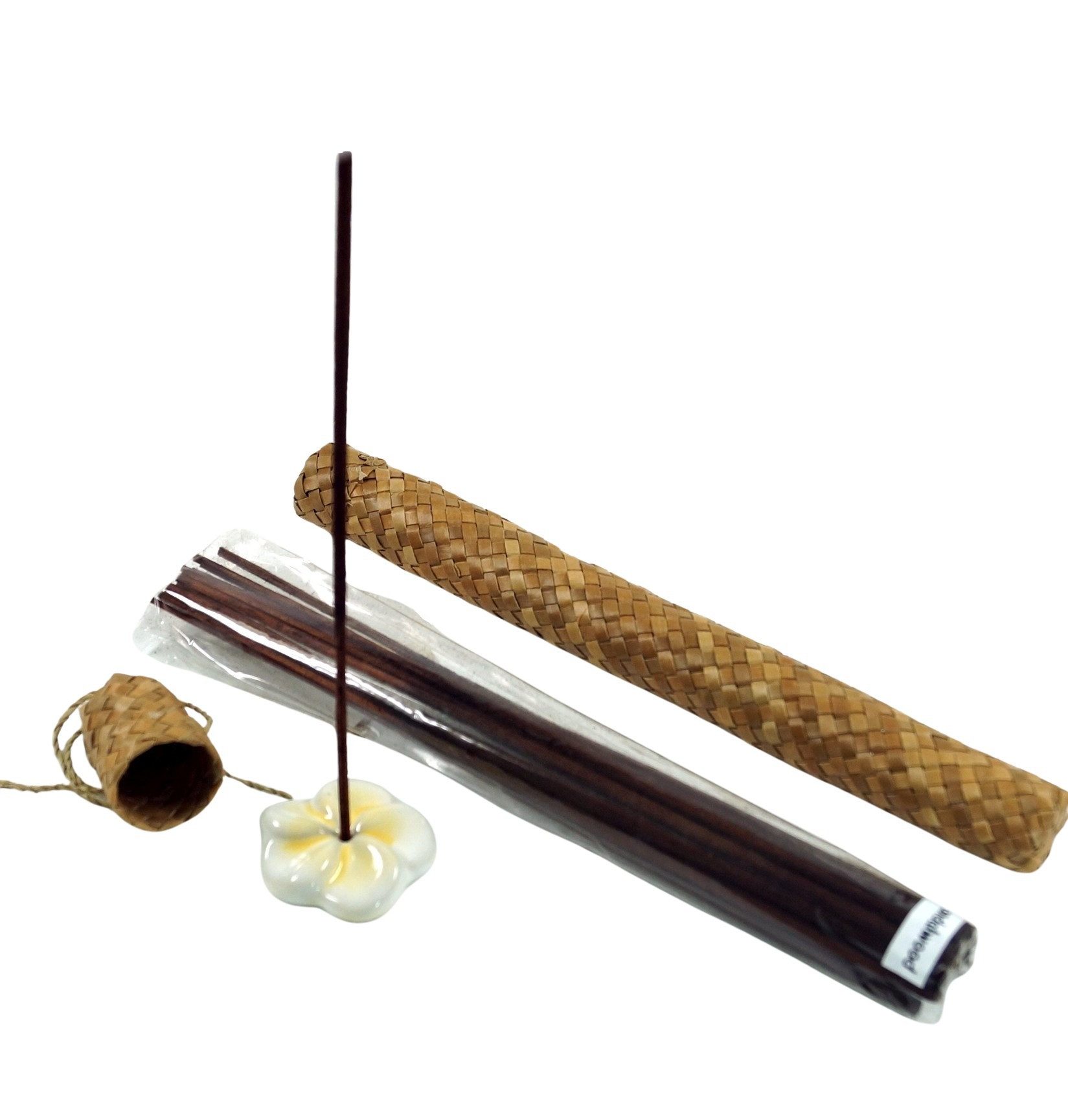 Guru-Shop Räucherstäbchen Balinesiches Räucherstäbchen Set - Sandelholz