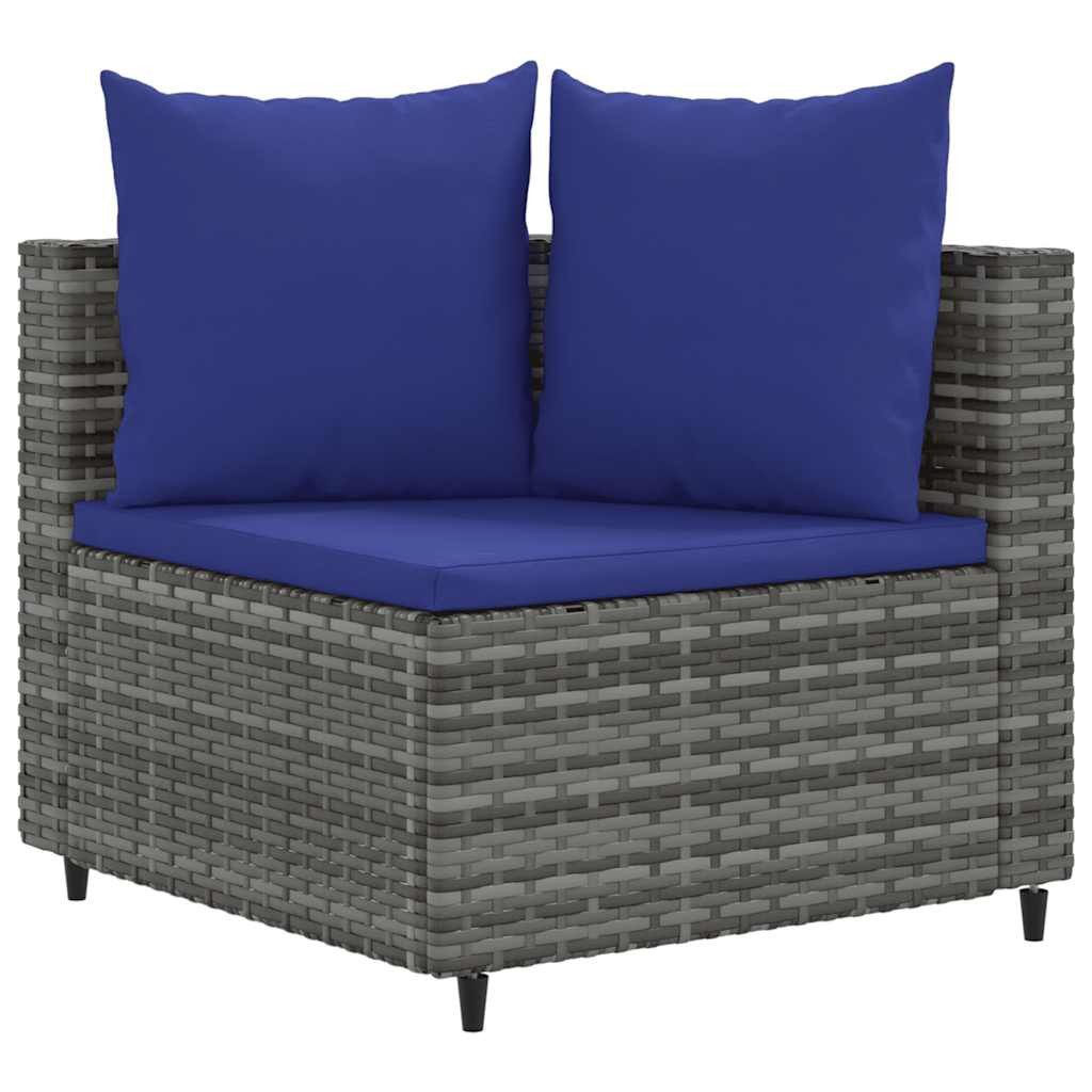 vidaXL Gartenlounge-Set 7-tlg. Garten-Sofagarnitur mit Kissen günstig online kaufen