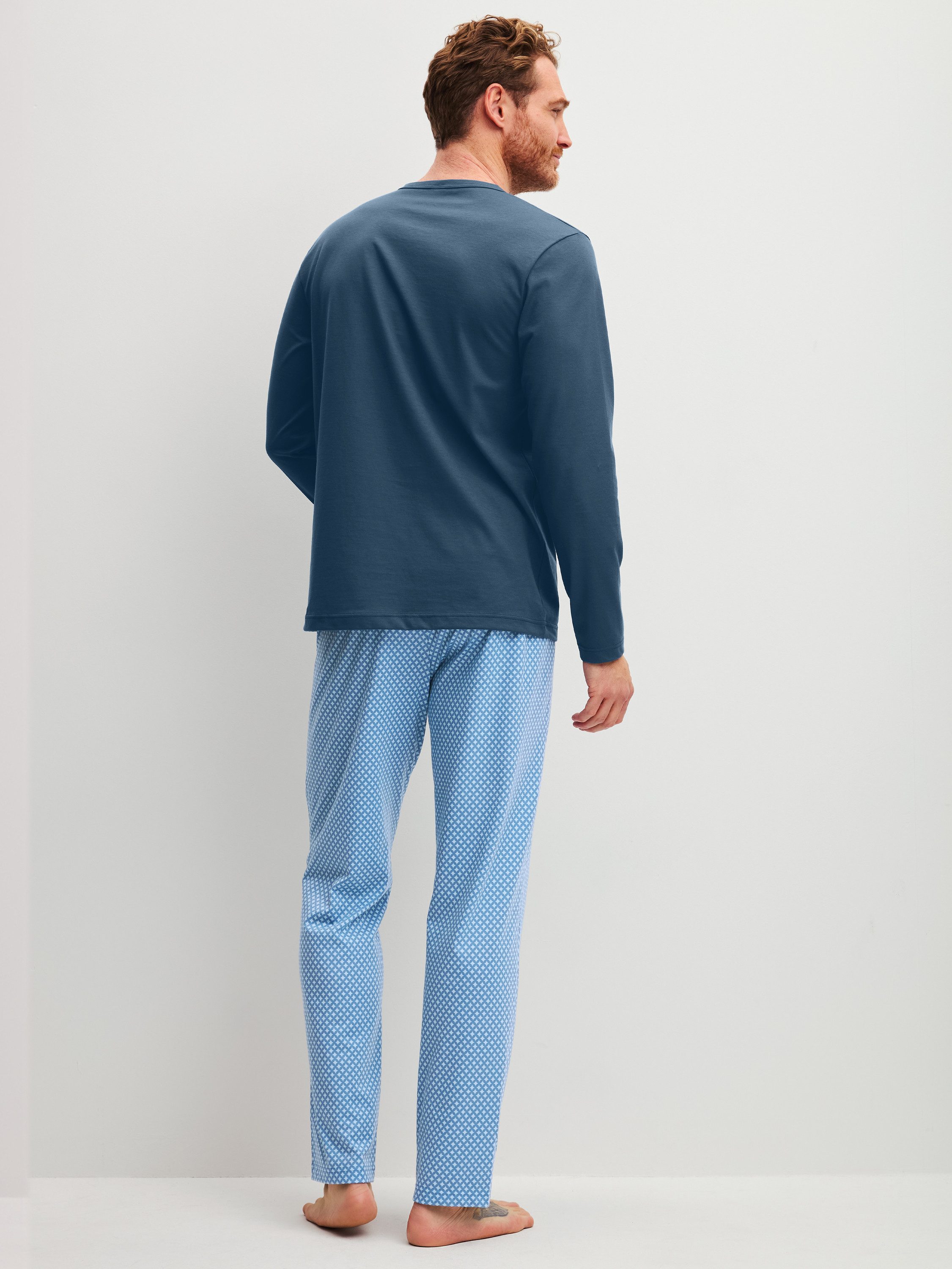 CALIDA Pyjama Cotton Special Herren (2 tlg) weich, leicht und bequem – Bild 3 von 4