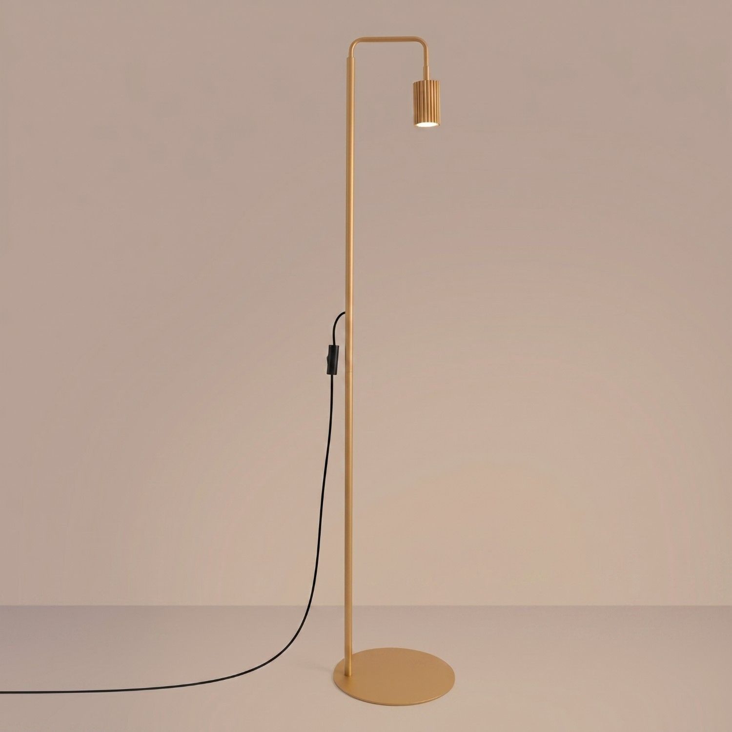Licht-Erlebnisse Stehlampe BERTA, ohne Leuchtmittel, GU10 verstellbar 160 cm Modern