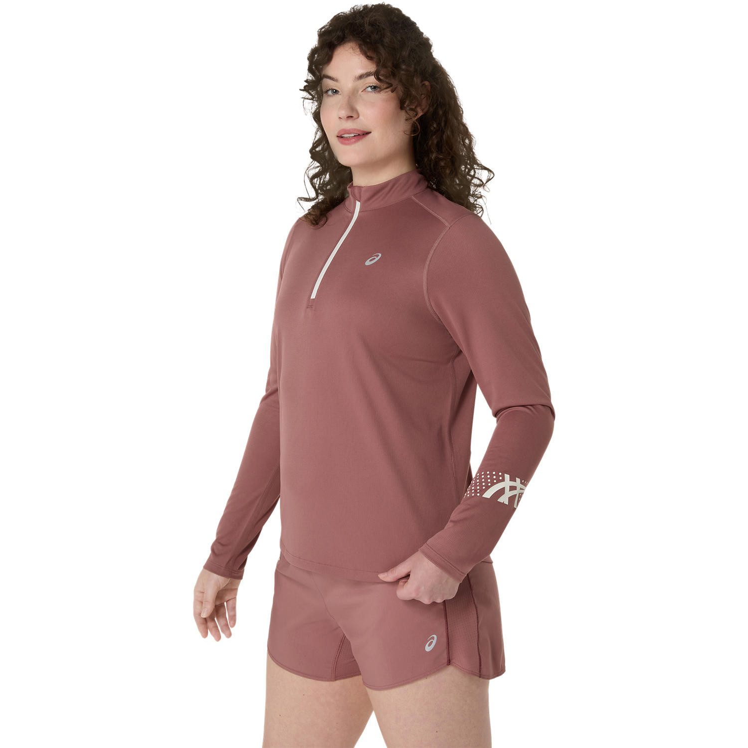 Asics Laufshirt ASICS ICON 1/2 ZIP LS TOP günstig online kaufen