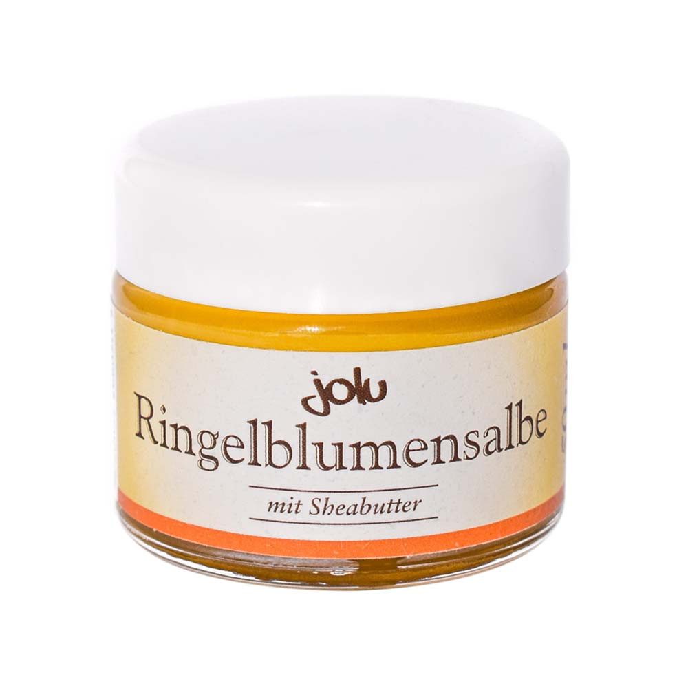 Jolu Gesichtspflege Salbe - Ringelblumen mit Sheabutter 50ml