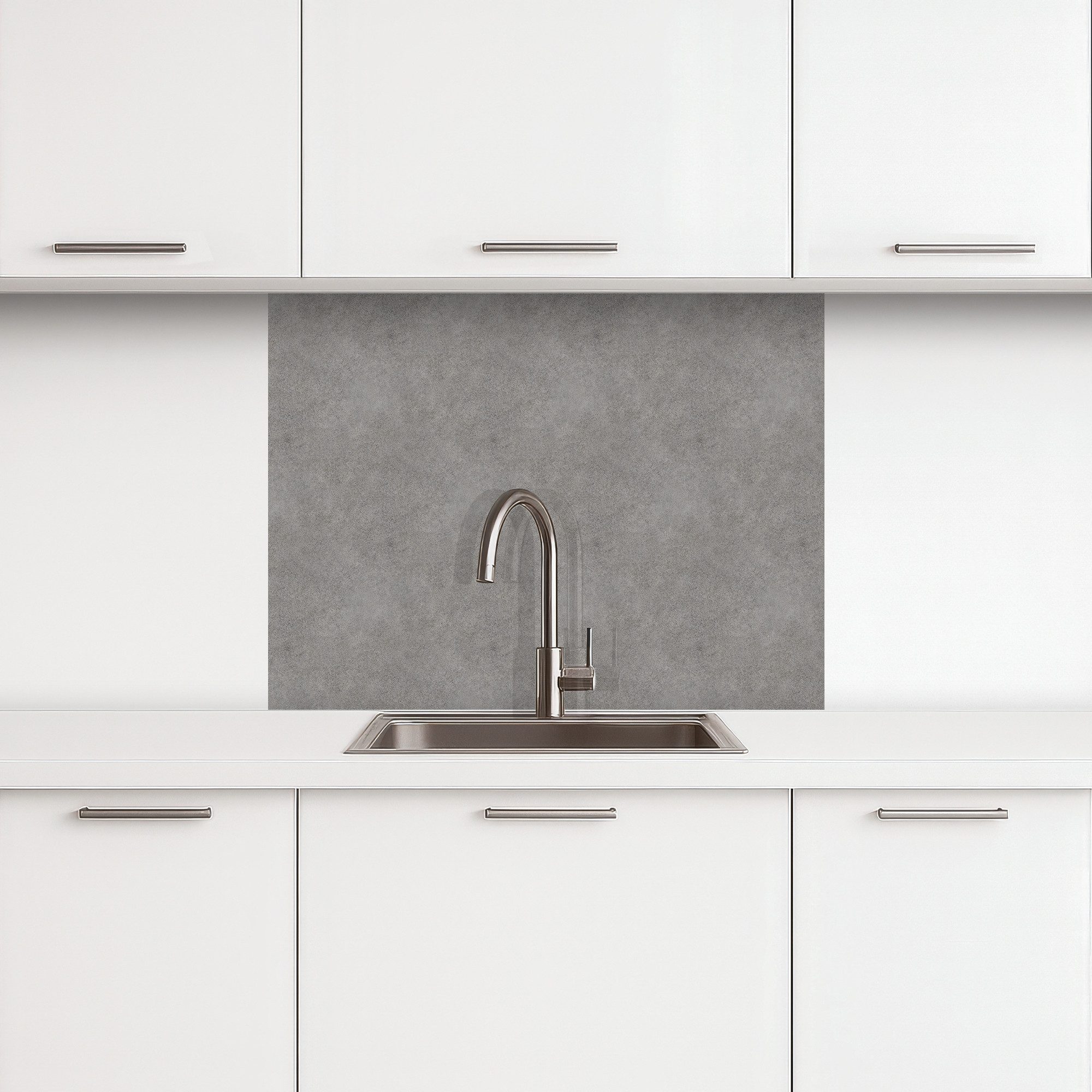 KitchenYeah Küchenrückwand selbstklebend Industriell - Gemustert - Beton, ( günstig online kaufen