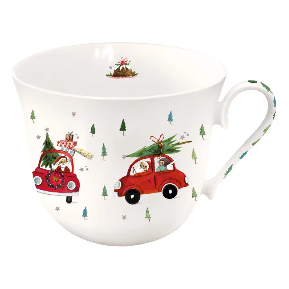 Grätz Verlag Tasse Porzellantasse mit Motiv, Lieblingstasse, 400ml