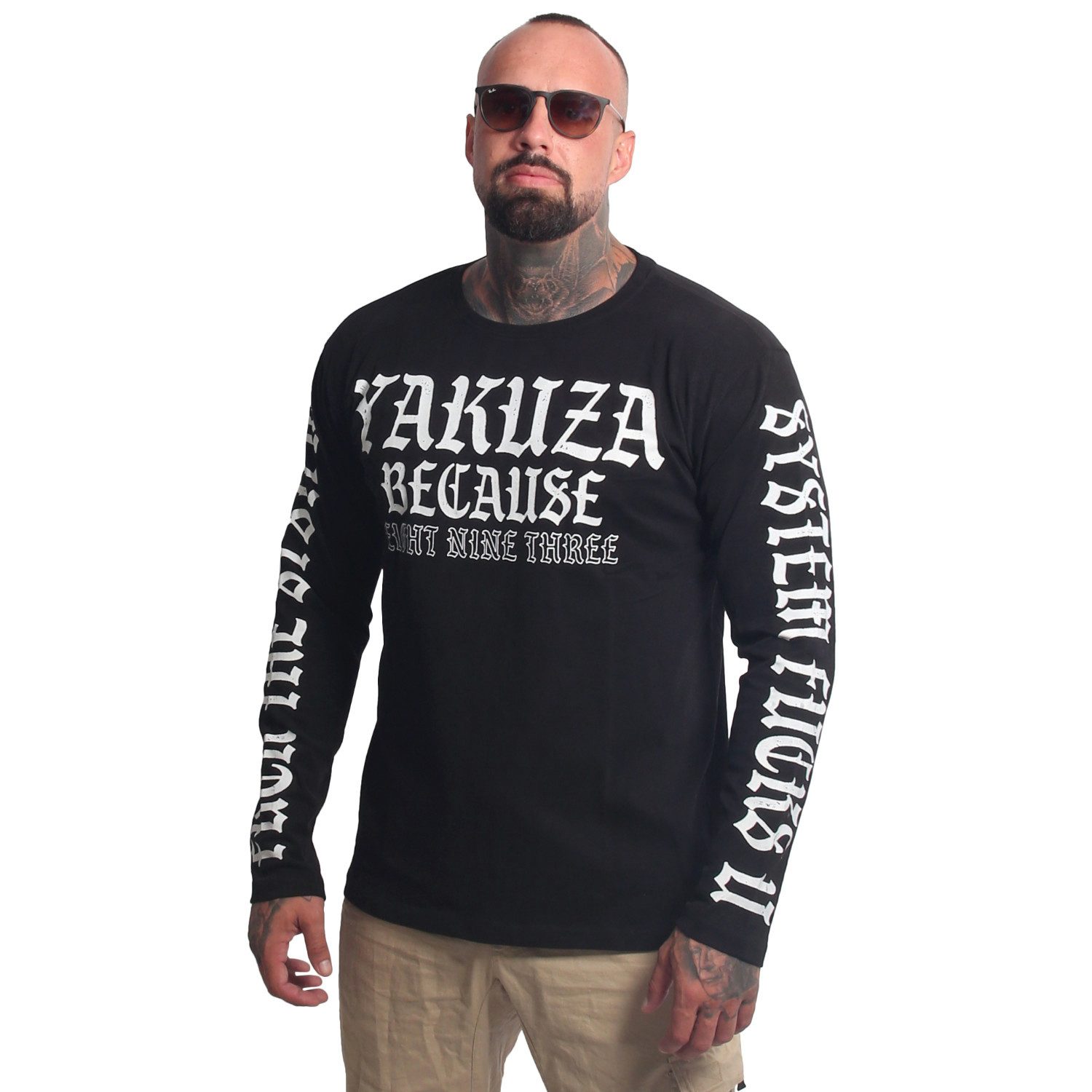 YAKUZA Langarmshirt Because günstig online kaufen