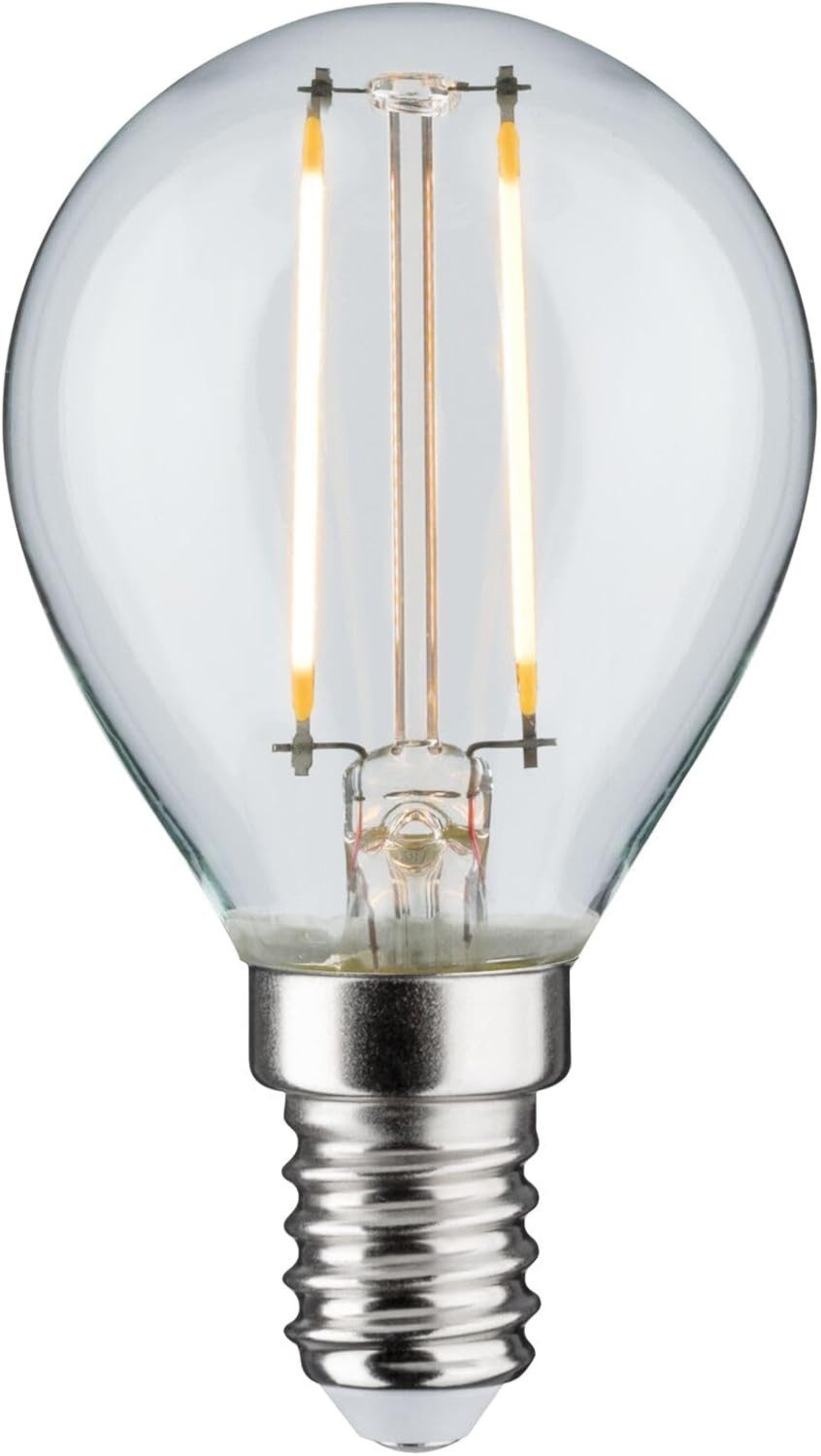 Paulmann LED-Leuchtmittel Paulmann 28573 LED Lampe Tropfen 2,5W dimmbar Leuchtmittel Klar Birne, 1 St., Paulmann 28573 LED Lampe Tropfen 2,5W dimmbar Leuchtmittel Klar Birne