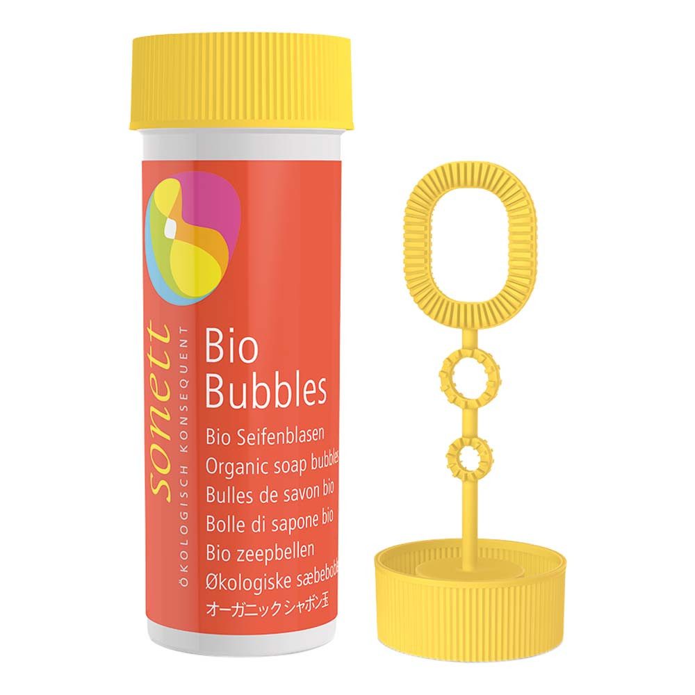 Sonett Seifenblasenspielzeug Bio Bubbles - Seifenblasen 45ml