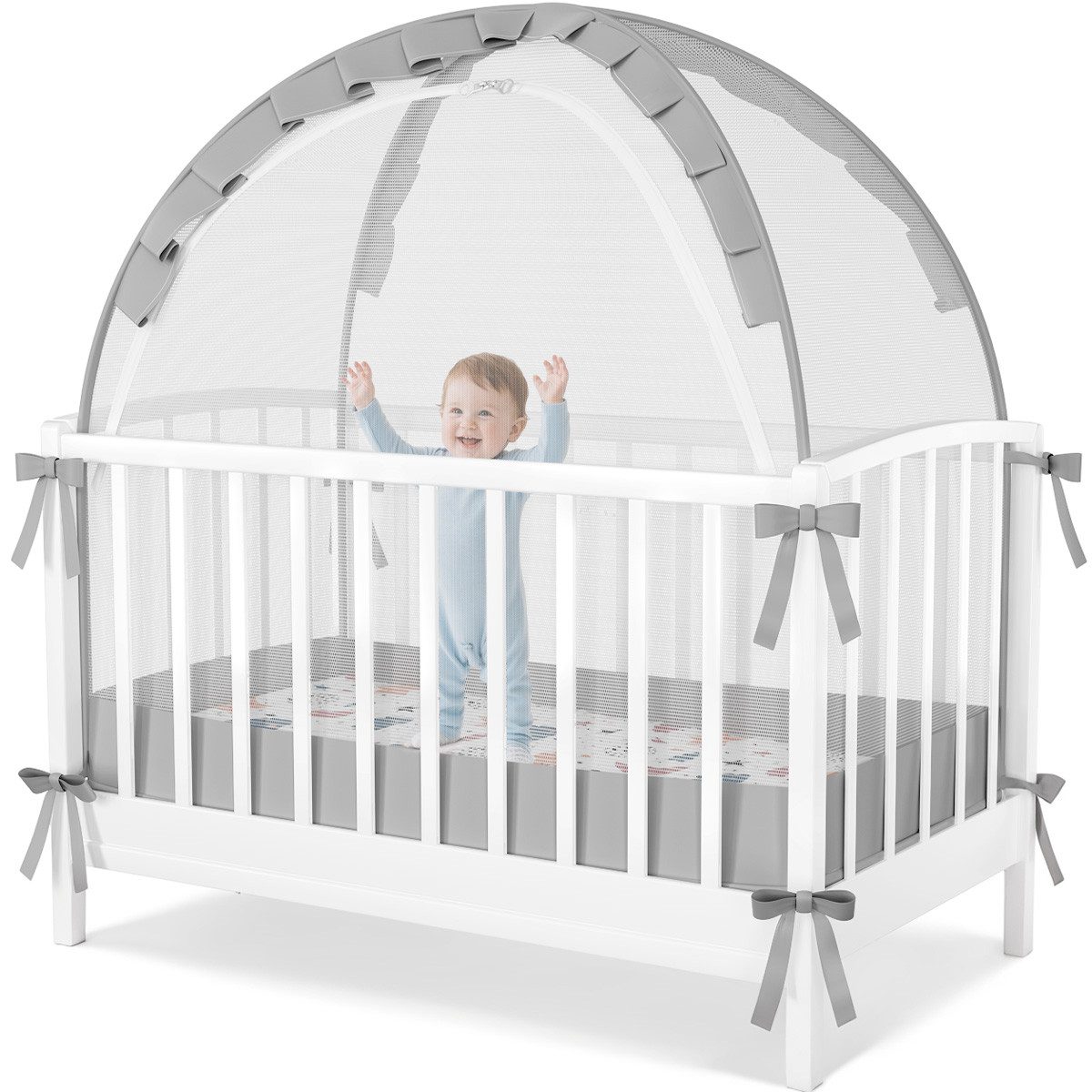 CAVEEN Betthimmel, Moskitonetz für Babybett 120×60×55 günstig online kaufen