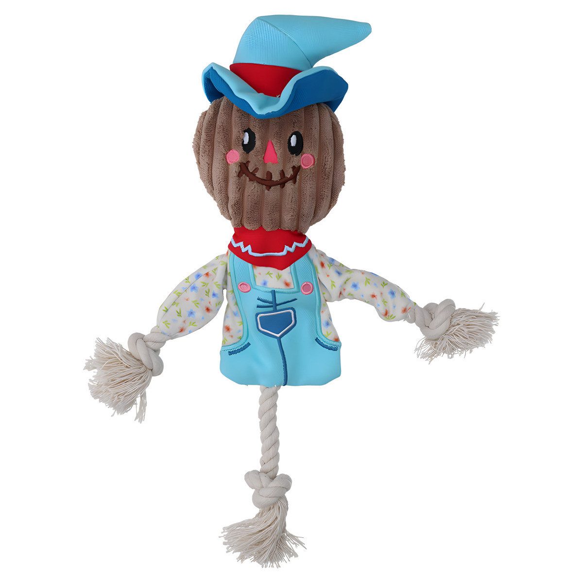 Garden Paws Zerrspielzeug Scarecrow Calvin Crow