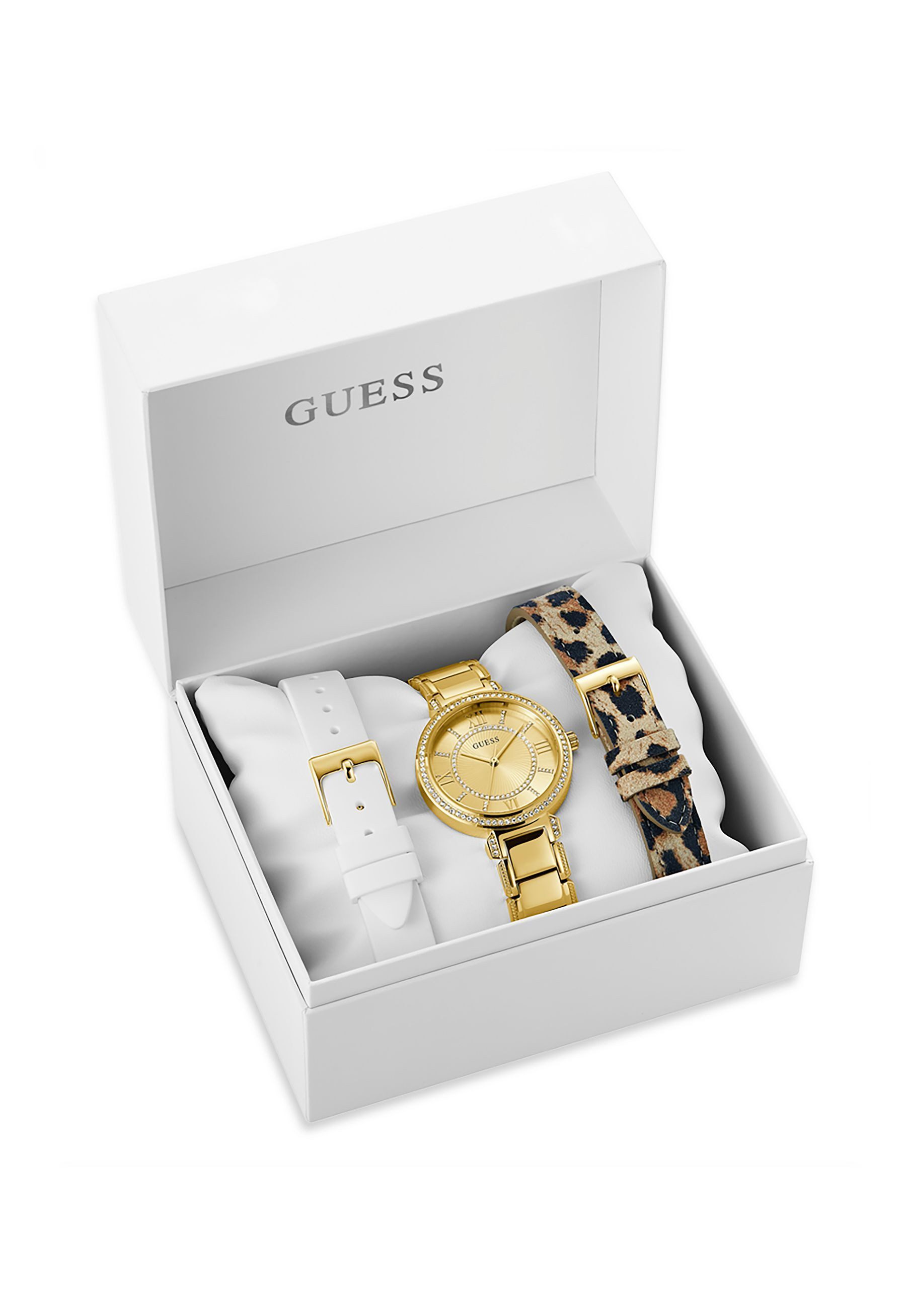 Guess Quarzuhr MONTAGE, (1-tlg), Quarz-Analoguhr günstig online kaufen
