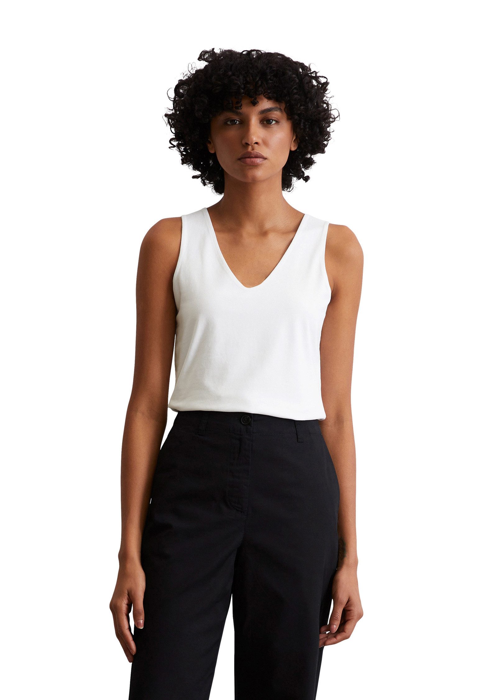 Marc O'Polo T-Shirt aus Organic-Cotton-Stretch-Jersey günstig online kaufen