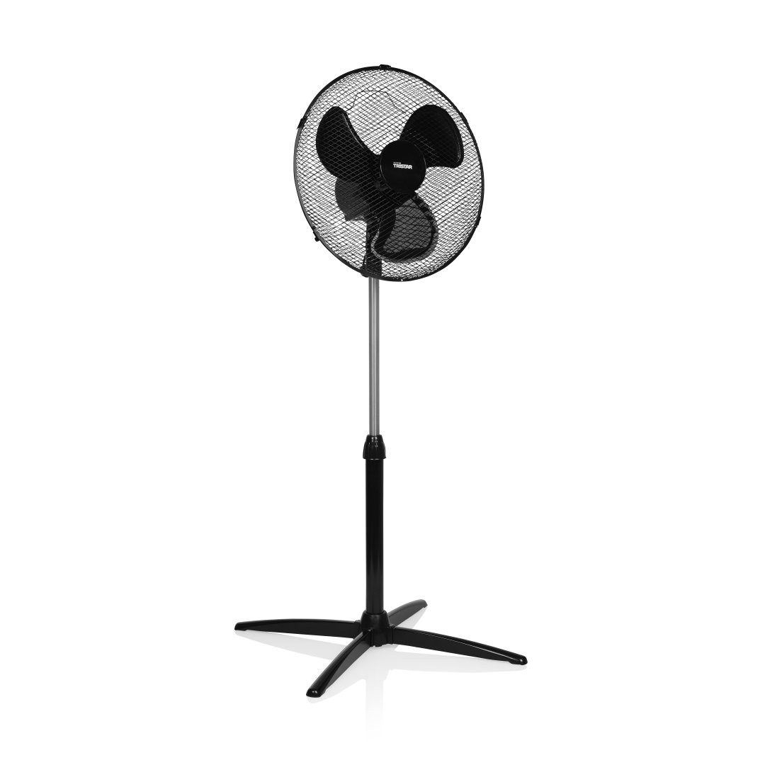 Tristar Standventilator Tristar VE-5756 Fußventilator – Einstellbar von 85 bis 115 cm – 85-Gra, Ø 40 cm – Höhenverstellbar 85-115 cm