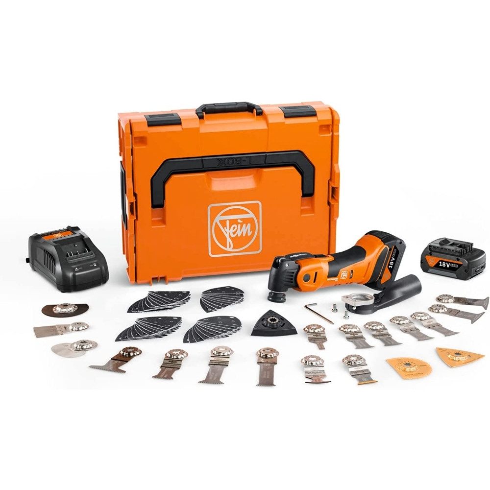 Elektrowerkzeug-Set Fein MultiMaster AMM700 MAX 4Ah Akku-Multitool