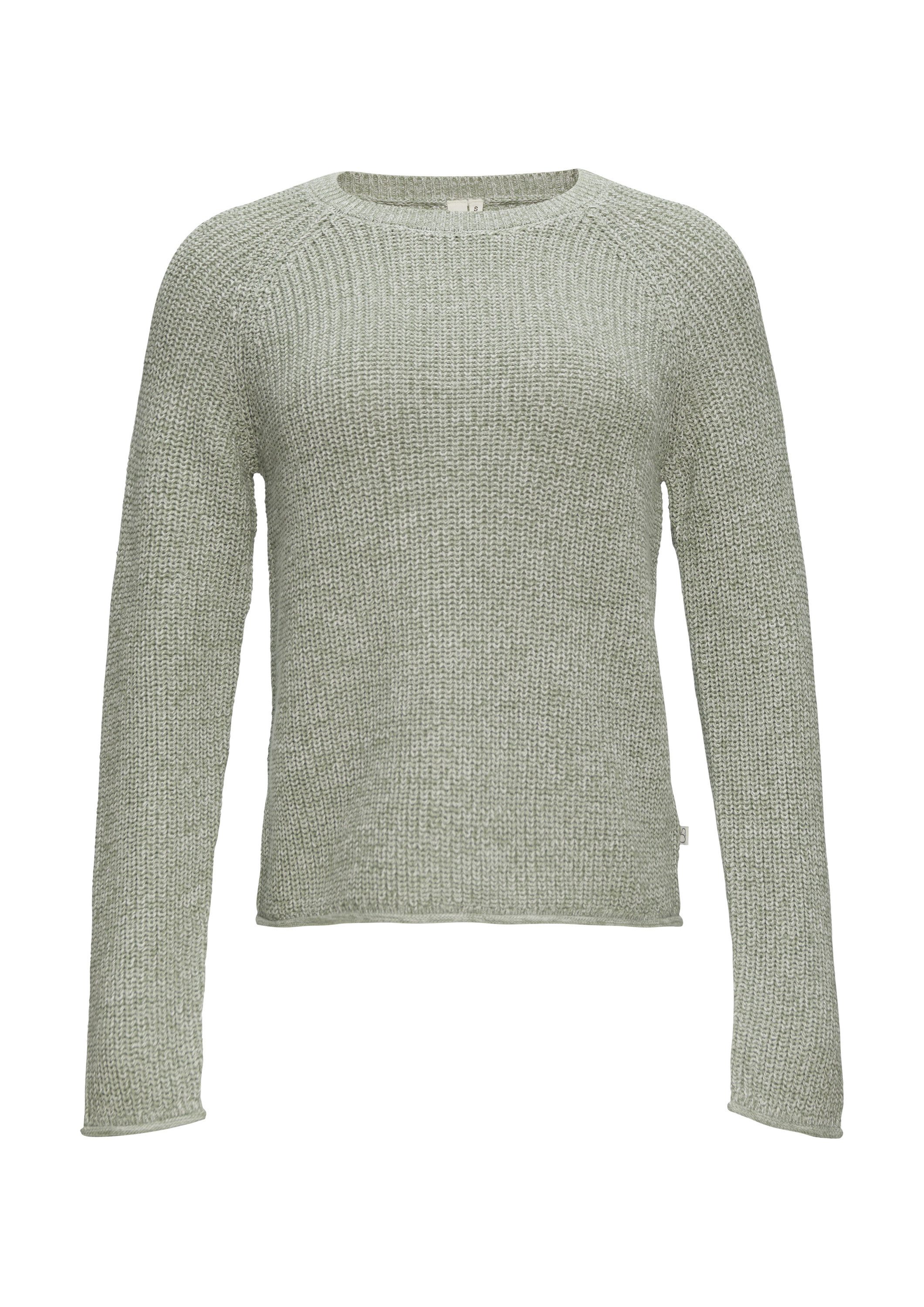 QS Longpullover Strickpullover (1-tlg) günstig online kaufen