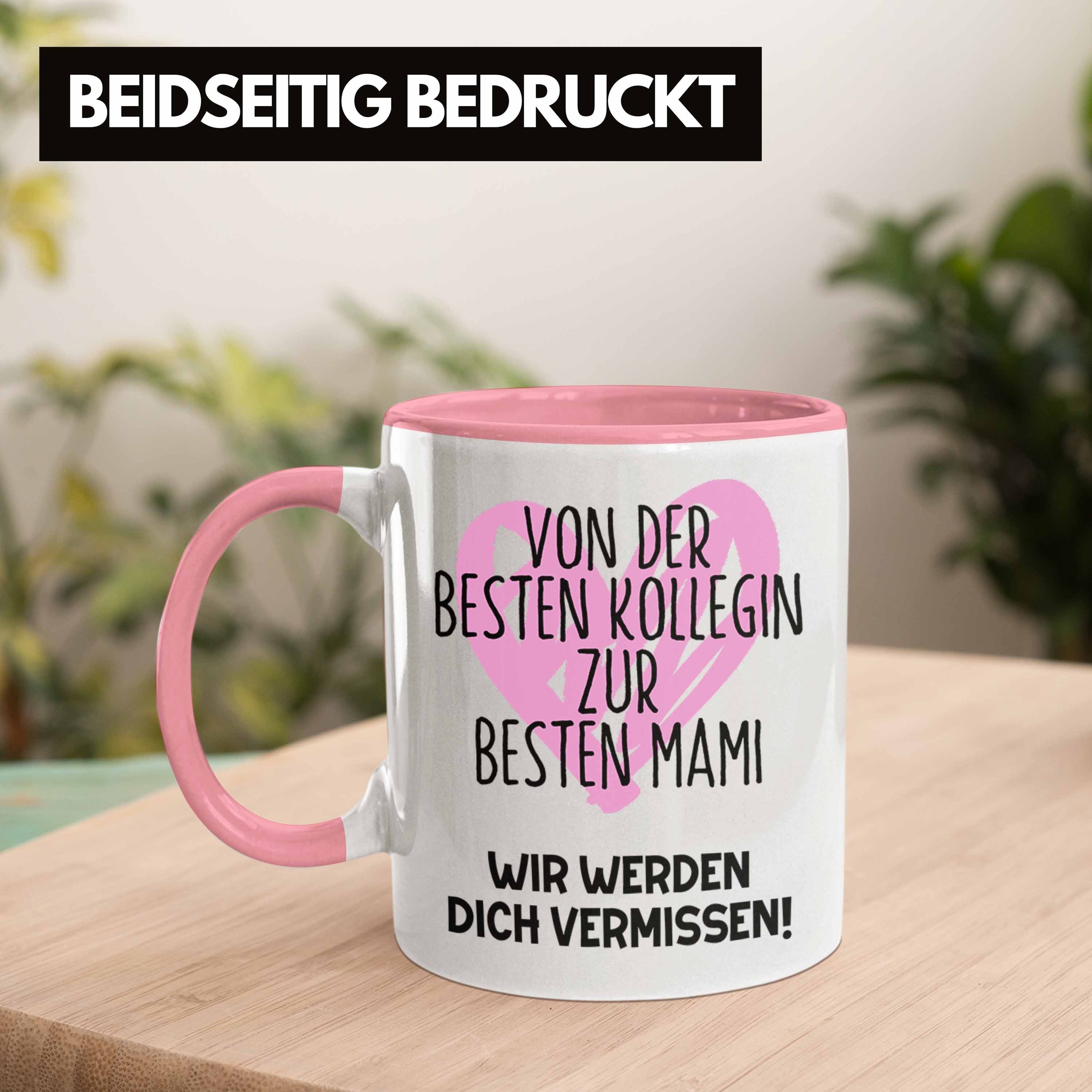 Kollegin Mama Rosa Tasse Geschenk Tasse Mutterschutz Trendation Abschieds Werdende Abschied