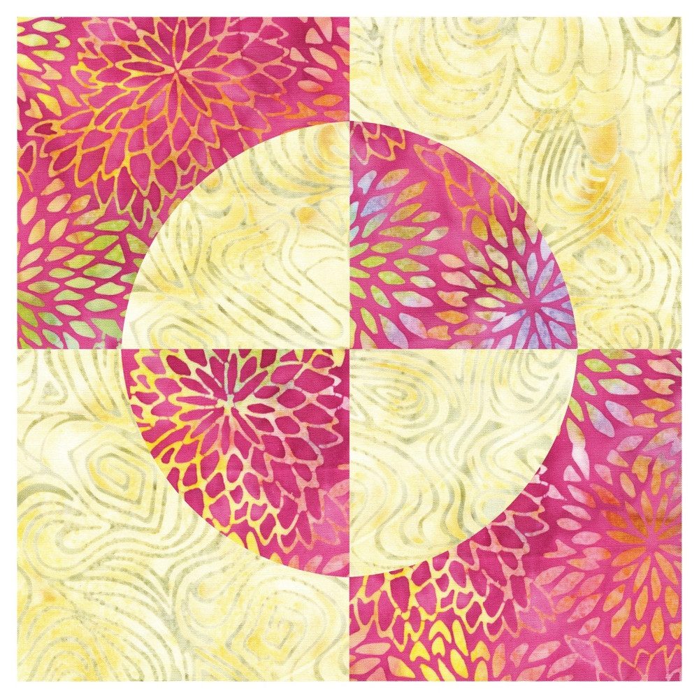 AccuQuilt Motivstanzer Accuquilt Stanzform Drunkard´s Path 4,0 inch (ca. 10,2 cm)