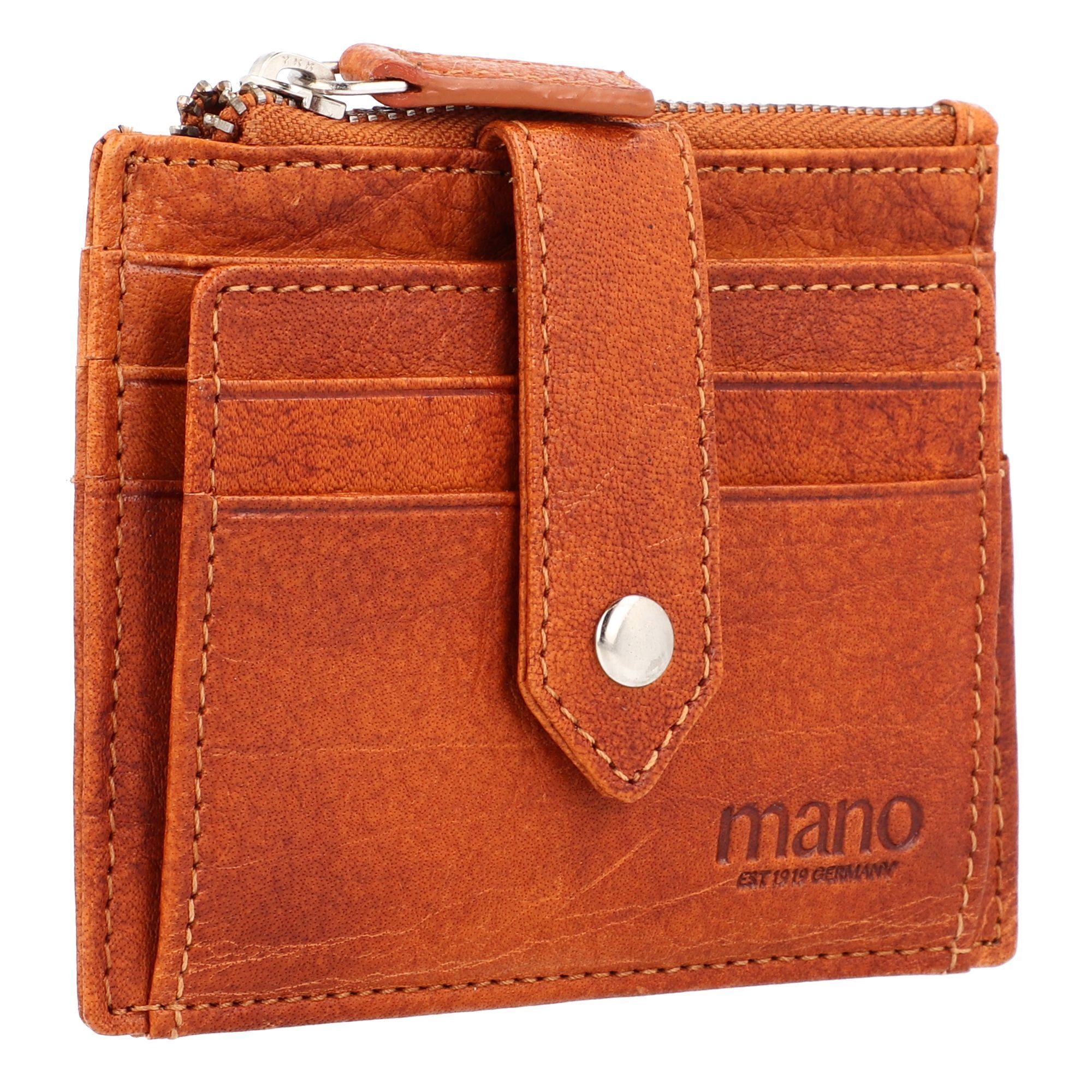 Etui Don MANO Pietro, Leder cognac