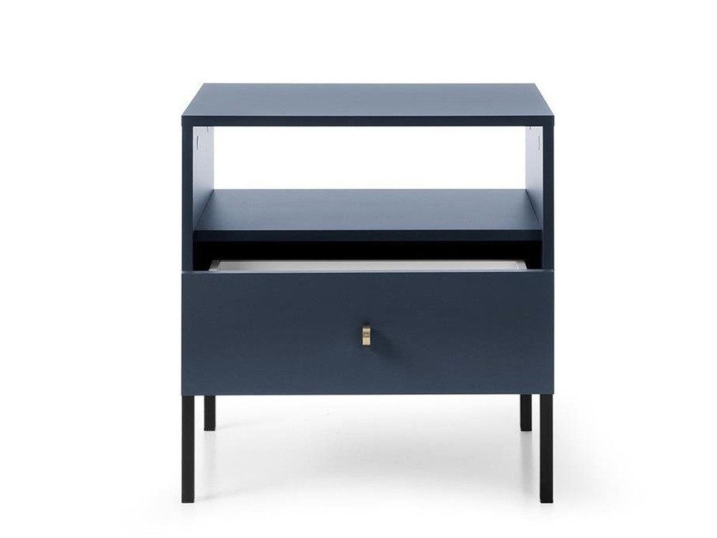 Beautysofa Nachttisch Monica, modernes Kabinett mit Schublade und offener H günstig online kaufen