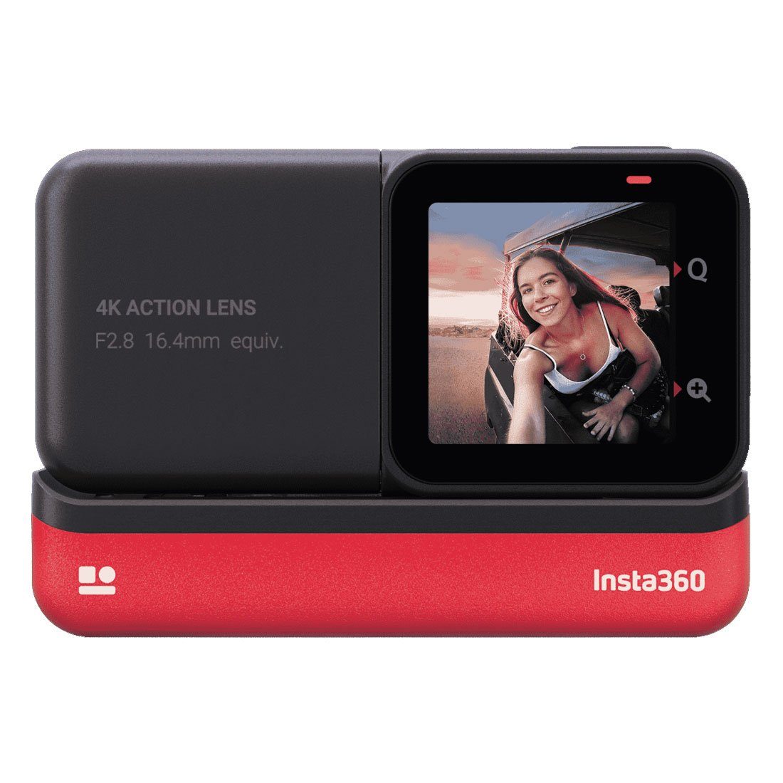 mit Actioncam Twin Insta360 Speicherkarte Cam Insta360 RS Action One