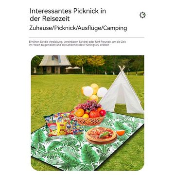 Picknickdecke Picknickmatte Picknickmatte Outdoor Picknickmatte wasserdichte, AUKUU, verdickte Bodenmatte Strandmatte feuchtigkeitsbeständige