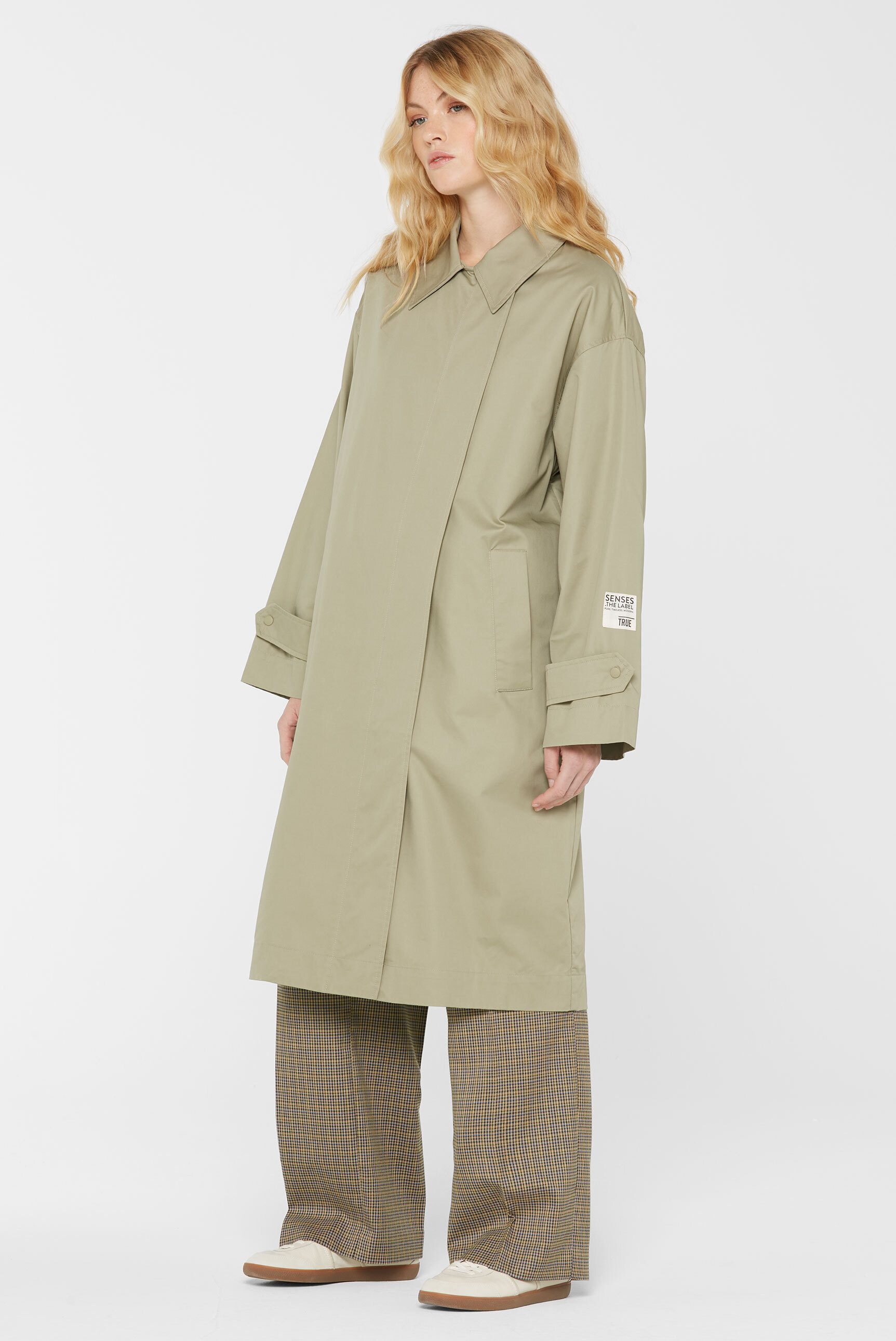 SENSES.THE LABEL Langjacke mit langem Gehschlitz