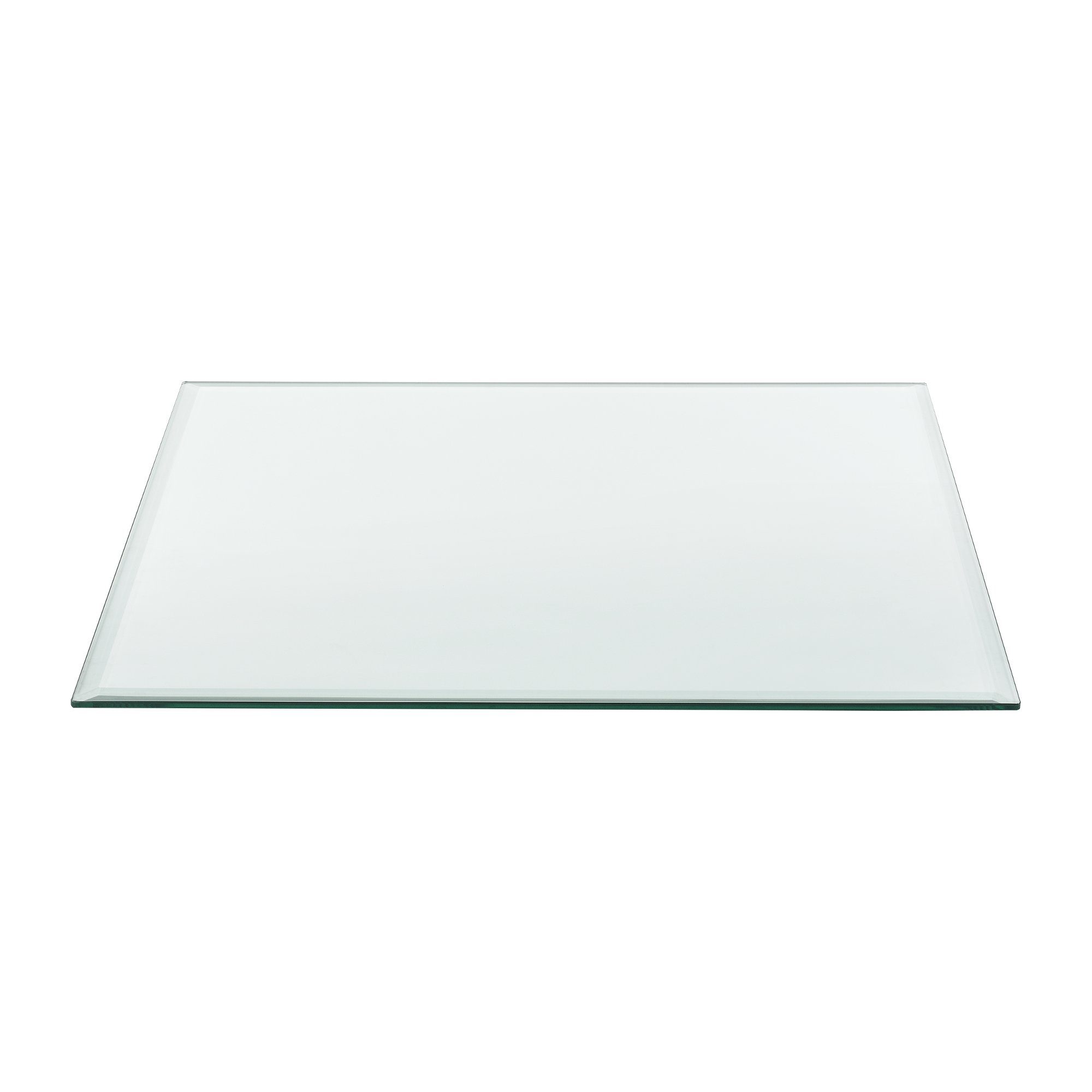 Tischplatte, Sicherheitsglas 70 cm neu.haus Glasplatte »Glasgow« x eckig) durchsichtig 70 8mm ESG Transparent (Form