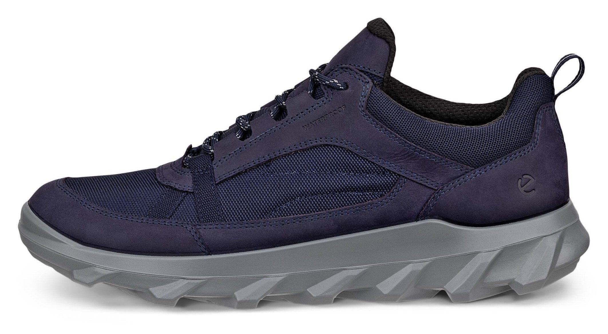 Ecco Mx Low wp Sneaker Schnürschuh, Freizeitschuh mit BREATHRU Konzept, waterproof