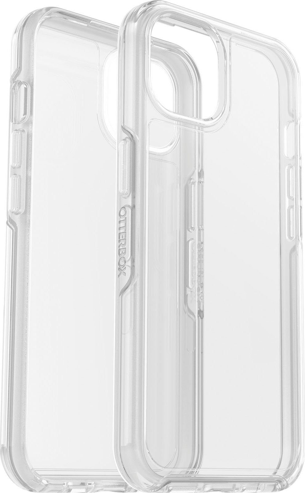 Otterbox Smartphone-Hülle OtterBox Symmetry+Alpha Glass Anti-Microbial iPhone 13, clear