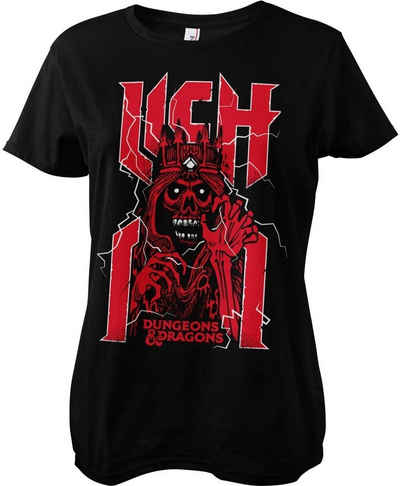 DUNGEONS & DRAGONS T-Shirt D&D Lich King Girly Tee