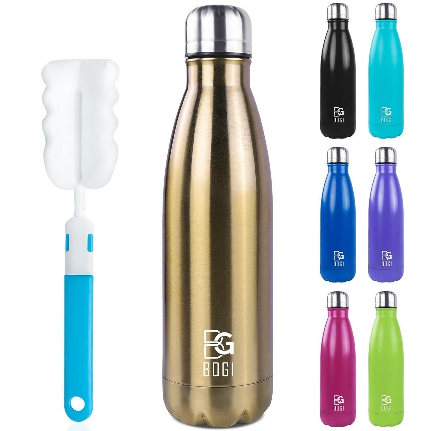 LuxusKollektion Isolierflasche Isolierte Trinkflasche Edelstahl 750ml