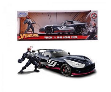 JADA Spielzeug-Auto Marvel - Spider-Man - Venom & 2008er Dodge Viper