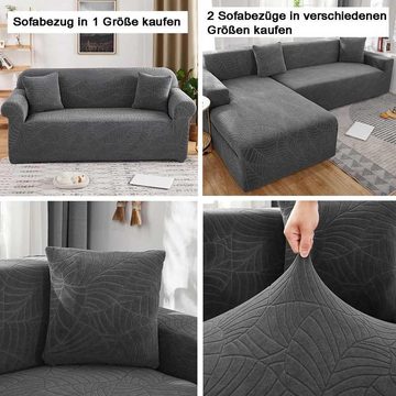 Sofahusse Sofa überzug Wasserdicht, 3seats Couch überzug Ecksofa L Form, Truyuety