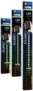 FLUVAL LED Aquariumleuchte FL AquaSky LED 2.0, Bluetooth, Farbsteuerung, LED fest integriert, 38-61 cm, 12 W