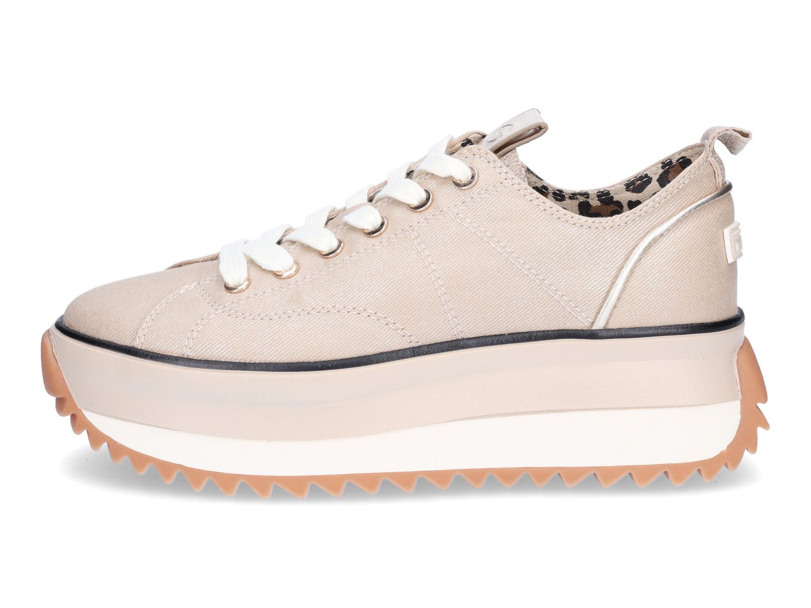 Tamaris Tamaris Damen Plateau Sneaker gold Sneaker