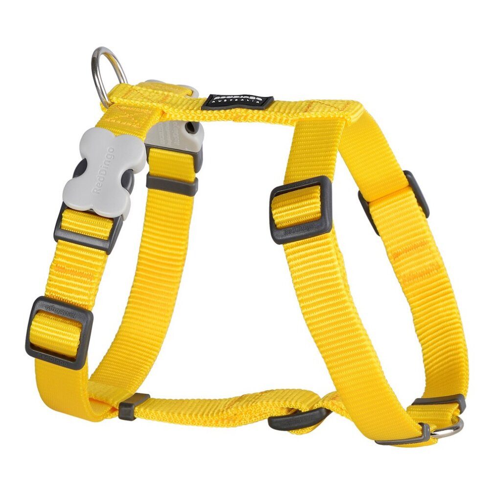 Thumbnail - Red Dingo Hundeleine Hundegeschirr weich 37-61 cm Gelb, (Packung)