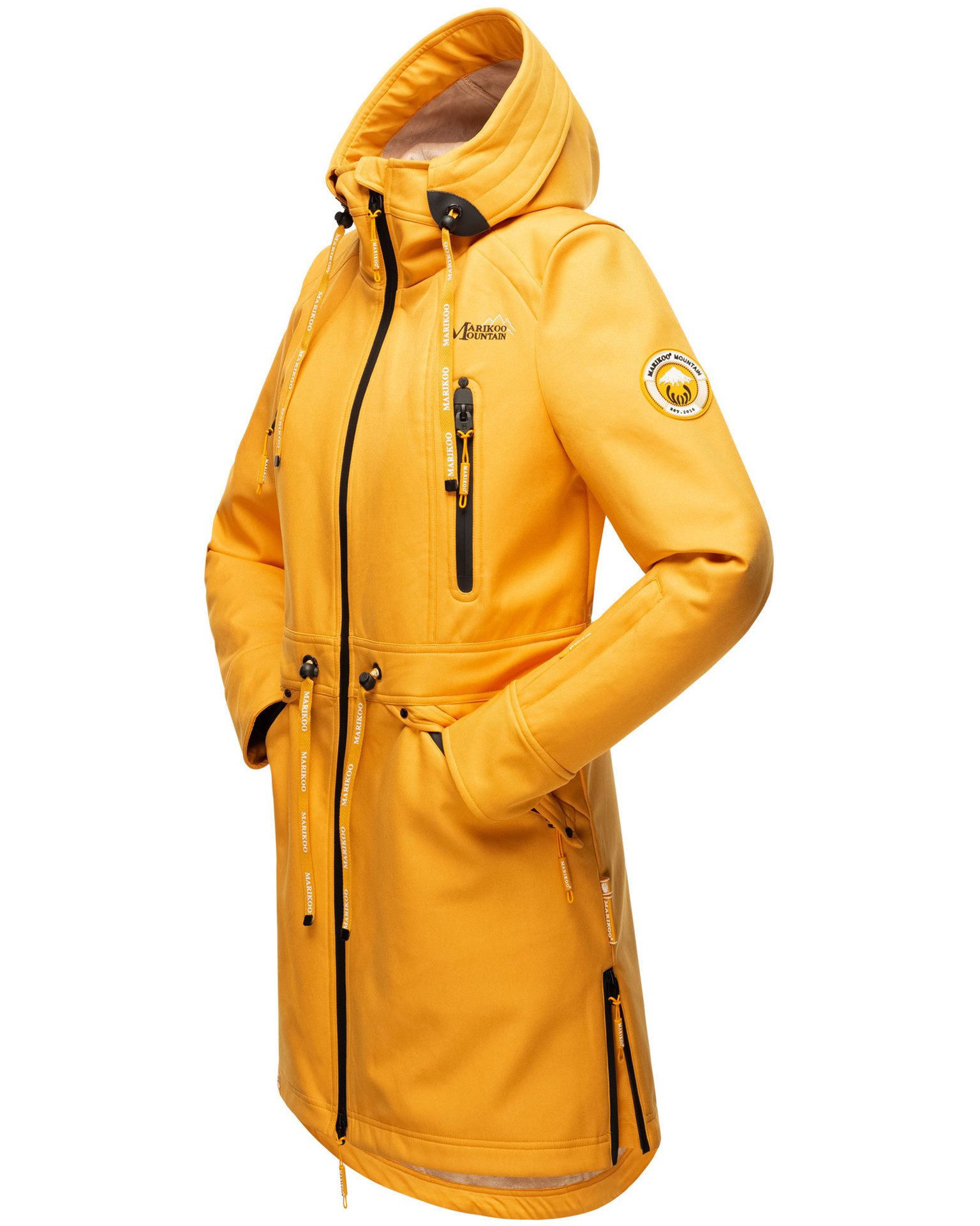 Marikoo Softshelljacke mit warmen Teddyfleece