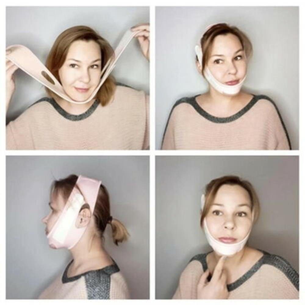 Haushalt Gesichtspflege MAVURA Gesichtsmaske FaceLifter Gesichtsstraffung Gesichtsstraffer Maske Gesicht Face Lifting Doppelkinn