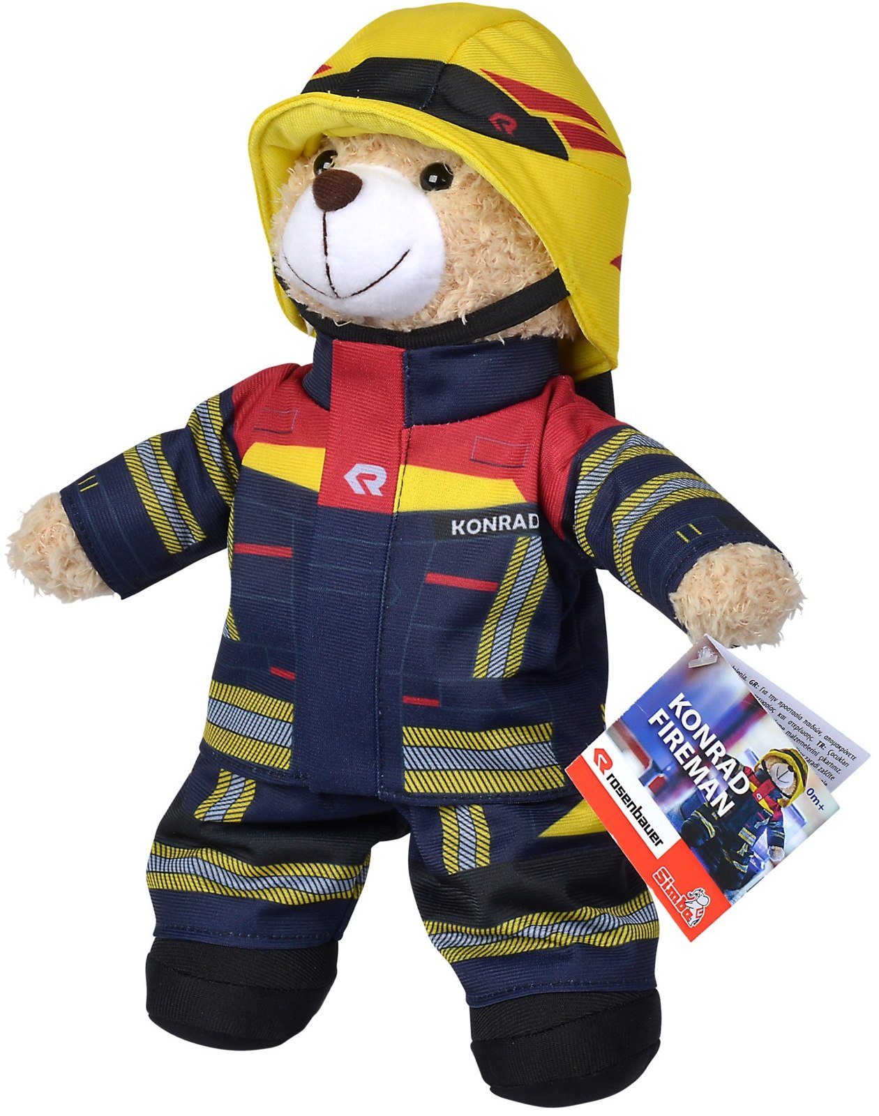 SIMBA Plüschfigur Plüsch Stofftier Rosenbauer Feuerwehr Plüschbär 30cm 1081 günstig online kaufen