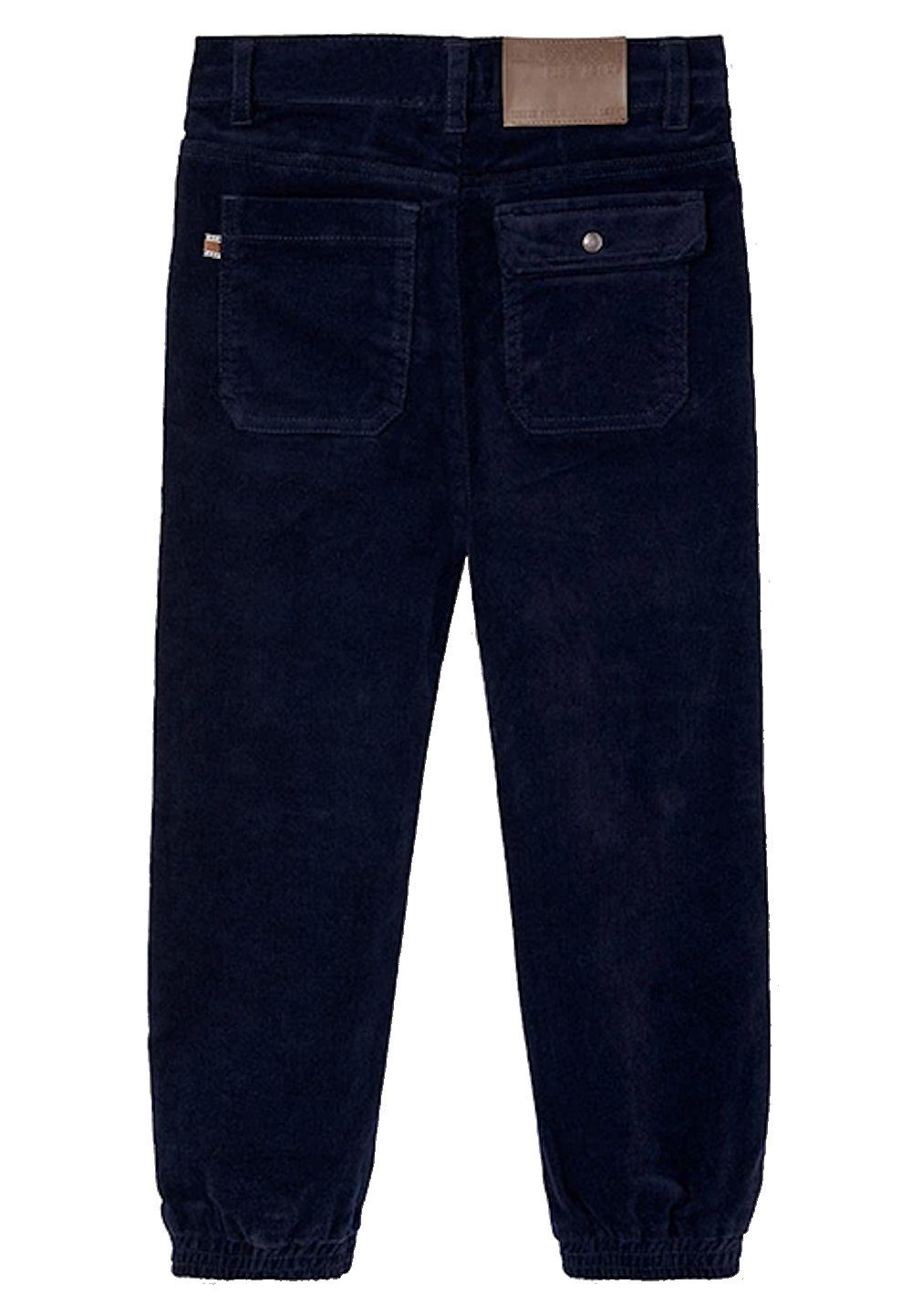 BÒBOLI Cordhose BÒBOLI Kordhose marine blau (1-tlg., kein Set)
