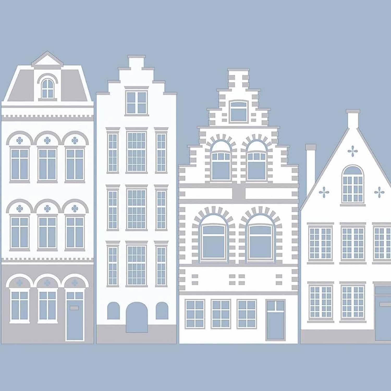 d-c-fix Fensterfolie New Haven - Sichtschutzfolie selbsthaftend Deko Folie Fenster innen, Statisch haftend - rückstandslos entfernbar und wiederverwendbar