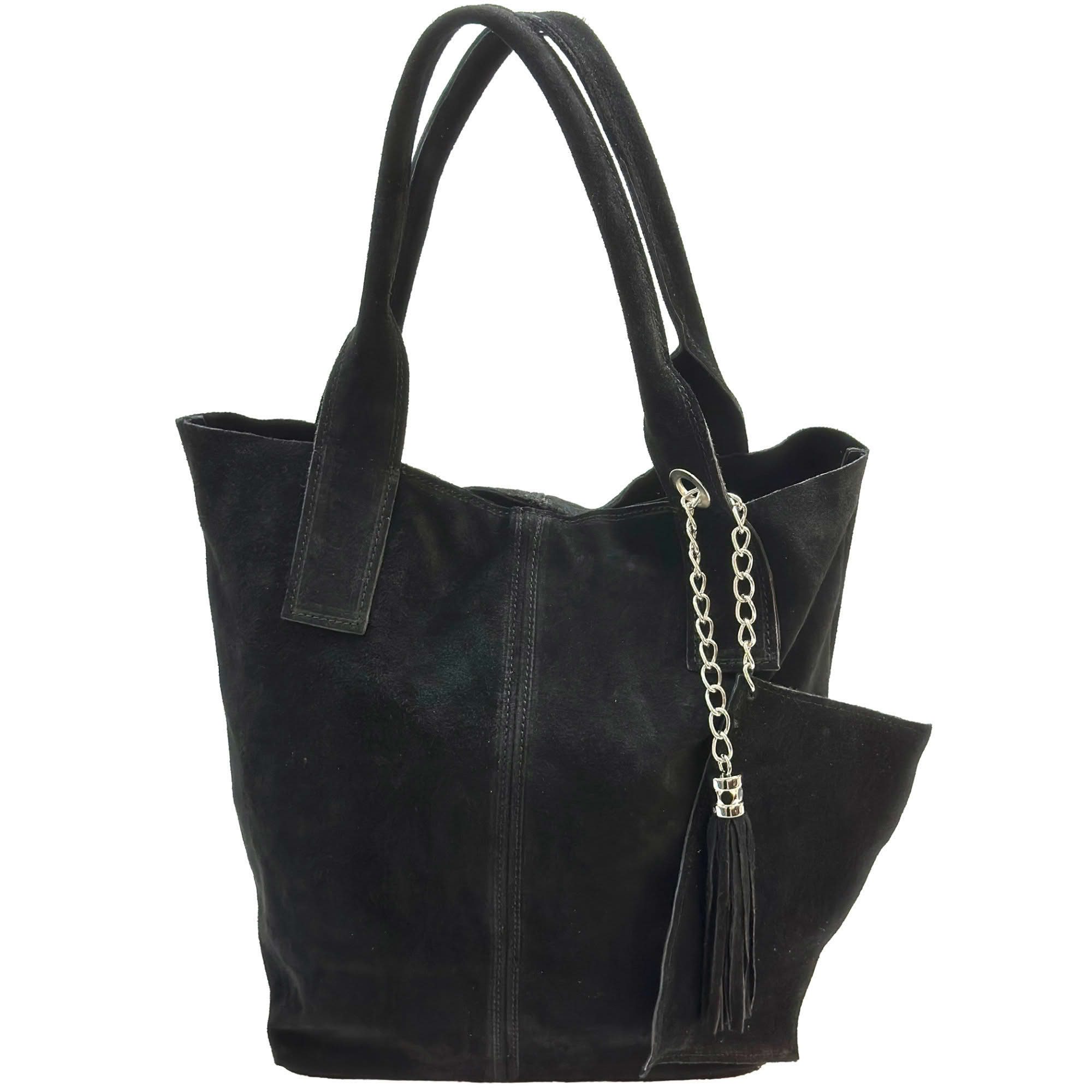 Henkeltasche Große Beutel Wild Leder Tasche Shopper Henkel Schulter Tasche 30704