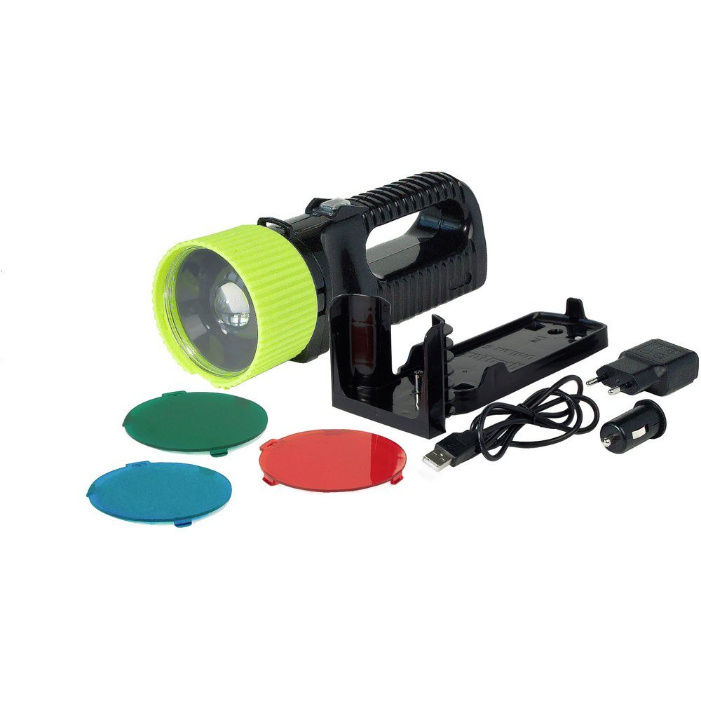 AccuLux LED Taschenlampe AccuLux LED Akku-Handscheinwerfer UniLux PRO 270 lm 442081