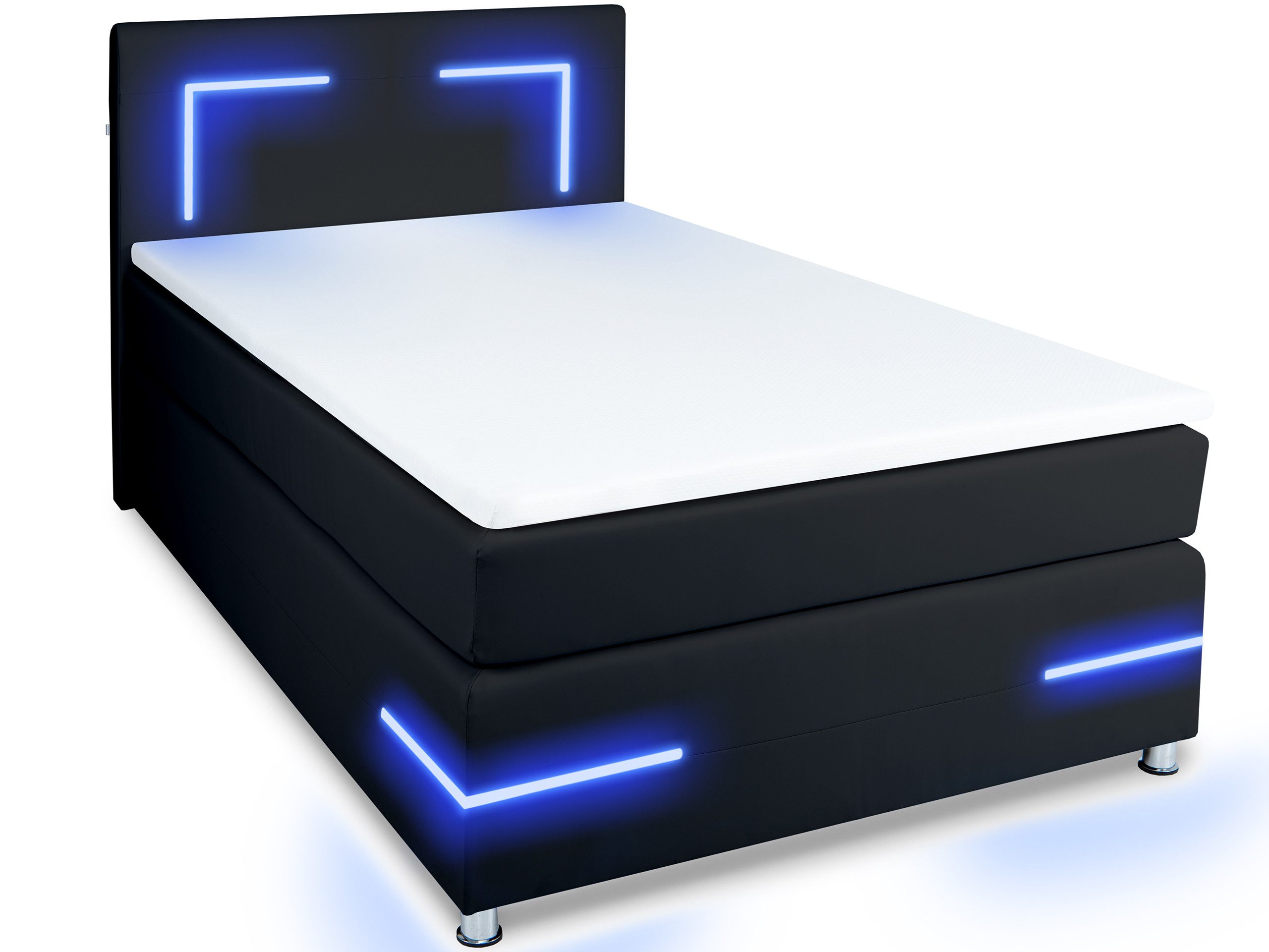 wonello Boxspringbett Lights 2.0, mit LED günstig online kaufen