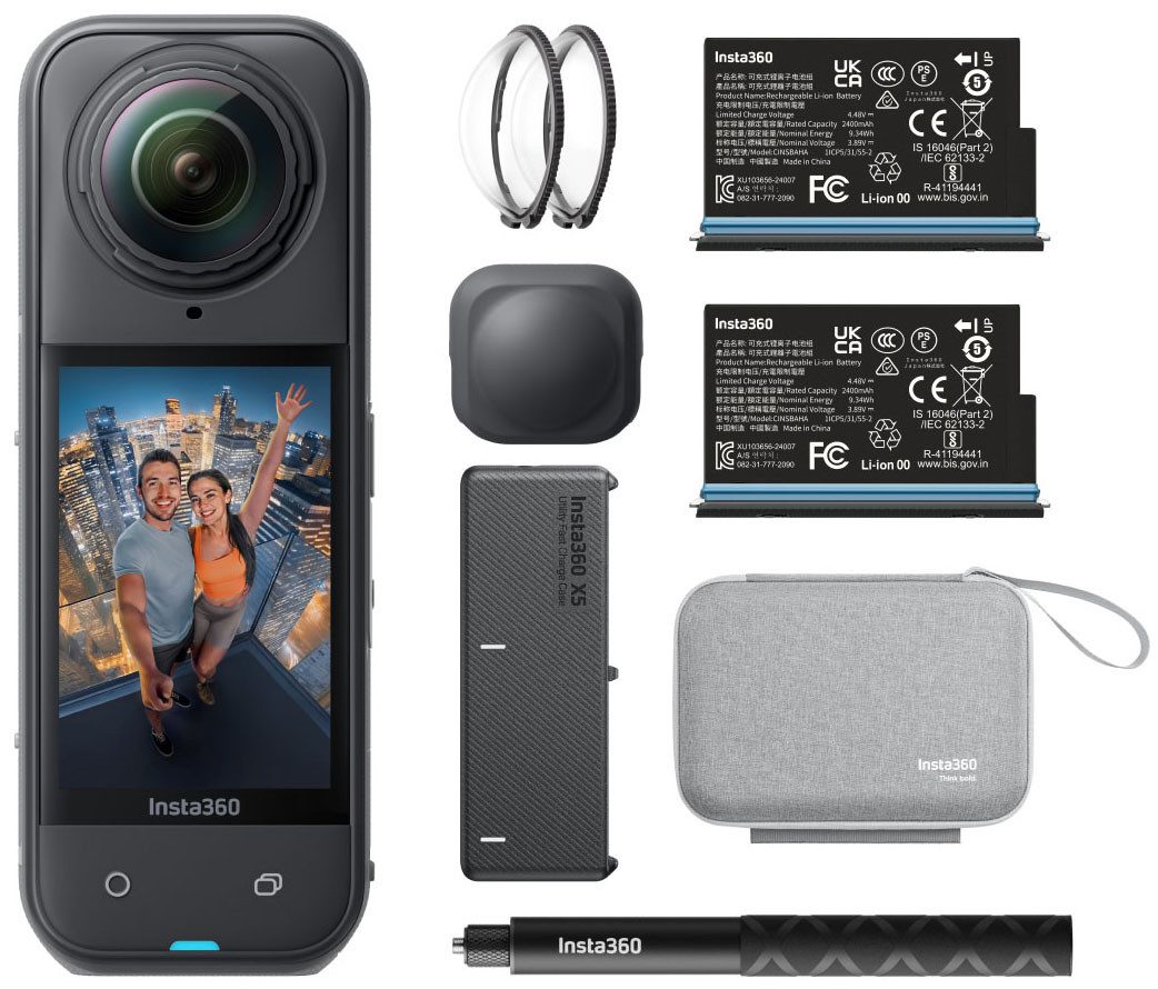 Insta360 X5 Essentials Bundle Action Cam (8K, WLAN (Wi-Fi), Bluetooth)